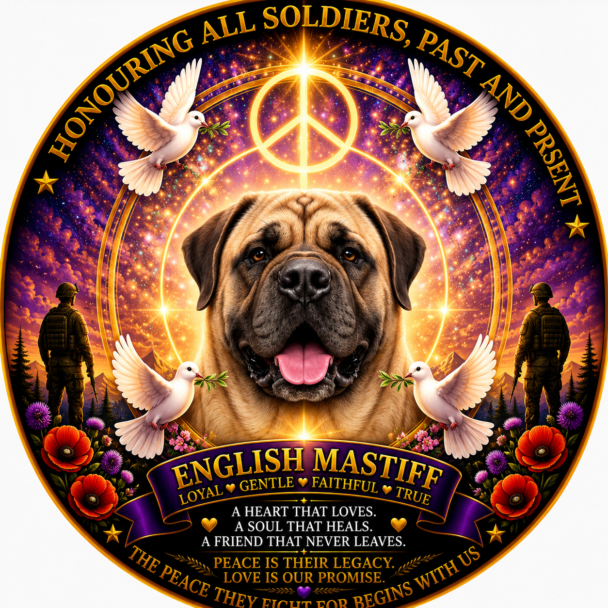 English Mastiff artwork